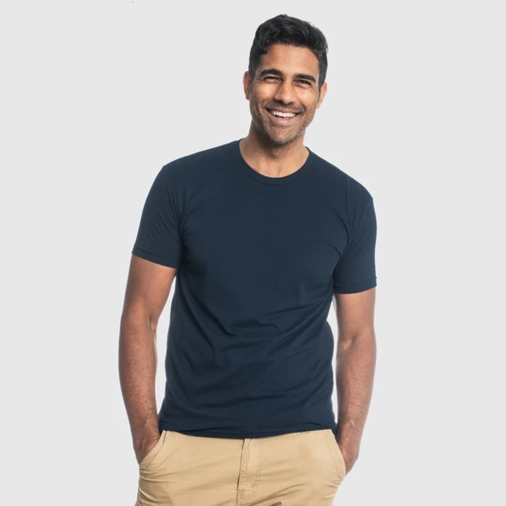 True Classic Navy Tee- Brand NEW still in packaging